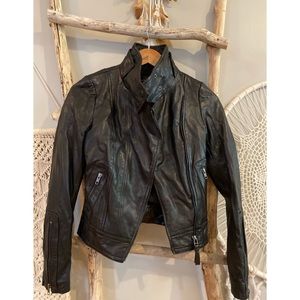 Aritzia Mackage Leather Jacket